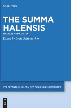 The Summa Halensis de Lydia Schumacher