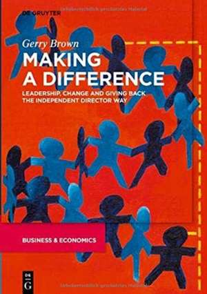 Making a Difference de Gerry Brown