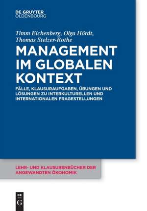 Management im globalen Kontext de Timm Eichenberg