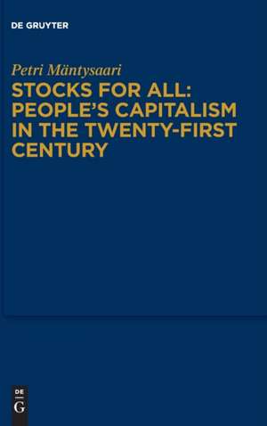 Mäntysaari, P: Stocks for All: People's Capitalism in the Tw