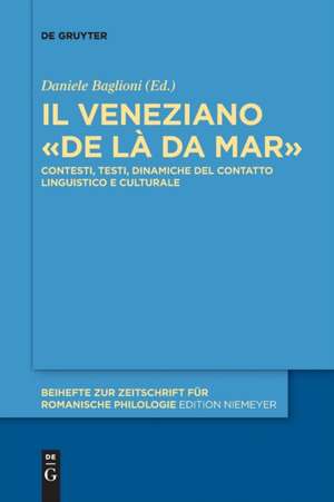 Il veneziano «de là da mar» de Daniele Baglioni