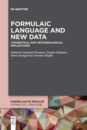 Formulaic Language and New Data de Elisabeth Piirainen