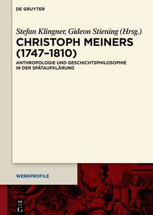 Christoph Meiners (1747-1810) de Stefan Klingner