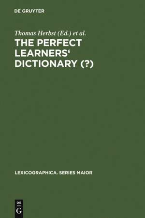 The Perfect Learners' Dictionary (?) de Thomas Herbst