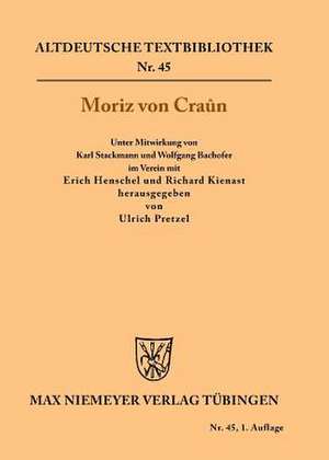 Moriz von Craûn de Ulrich Pretzel