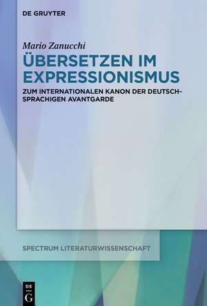 Zanucchi, M: Expressionismus im internationalen Kontext