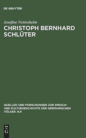 Christoph Bernhard Schlüter: eine Gestalt des deutschen Biedermeier : dargestellt unter Benutzung neuer Quellen mit einem Anhang bisher unveröffentlichter Briefe von Schlüter de Josefine Nettesheim