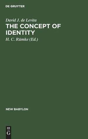 The concept of identity de David J. Levita