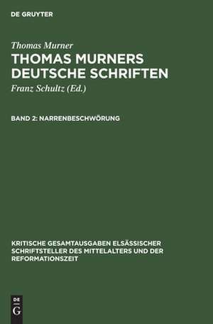 Narrenbeschwörung: aus: [Deutsche Schriften] Thomas Murners deutsche Schriften : mit den Holzschnitten der Erstdrucke, Bd. 2 de Thomas Murner