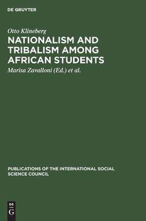 Nationalism and tribalism among African students: A study of social identity de Otto Klineberg