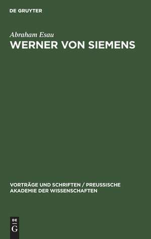 Werner von Siemens de Abraham Esau