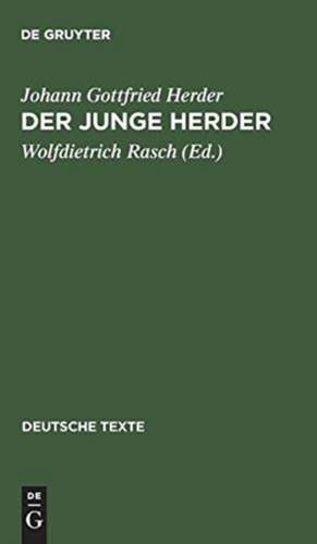 Der junge Herder de Johann Gottfried Herder