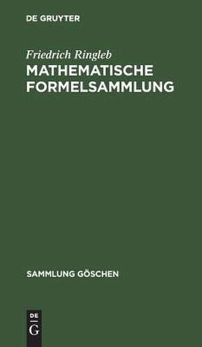 Mathematische Formelsammlung de Friedrich Otto Ringleb