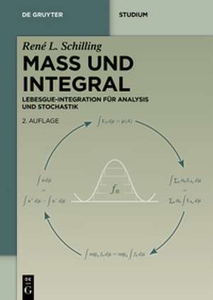 Maß und Integral de René L. Schilling