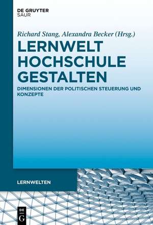 Lernwelt Hochschule gestalten de Richard Stang