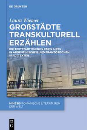 Großstädte transkulturell erzählen de Laura Wiemer