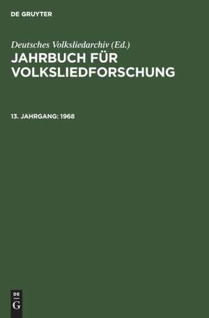 1968 de Deutsches Volksliedarchiv