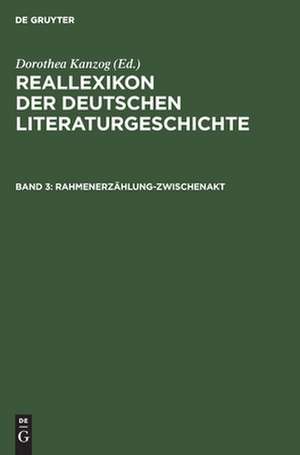 Rahmenerzählung-Zwischenakt de Klaus Kanzog