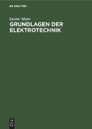 Grundlagen der Elektrotechnik de Gustav Maier