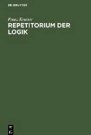 Repetitorium der Logik de Franz Kramer