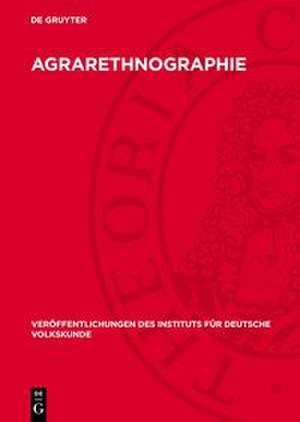 Agrarethnographie de Degruyter