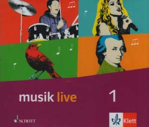 Musik live. Klasse 5 und 6. Allgemeine Ausgabe. CD-Box mit 3 CDs und 1 CD-ROM