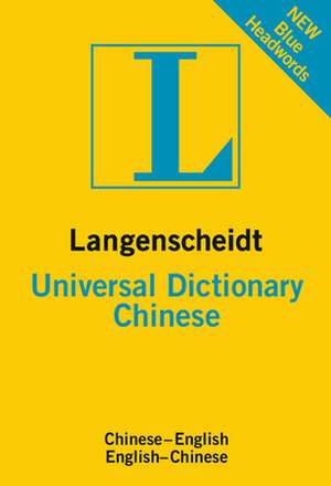 Langenscheidt Universal Dictionary Chinese de Redaktion Langenscheidt