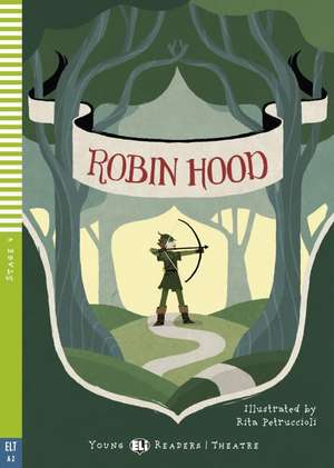 Robin Hood. Buch + mit Audio via ELI Link-App de Lisa Suett