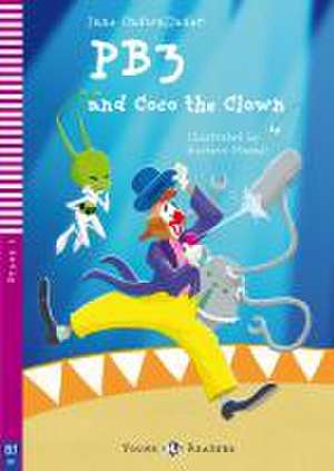 PB3 and Coco the Clown. Buch mit Audio-CD de Jane Cadwallader