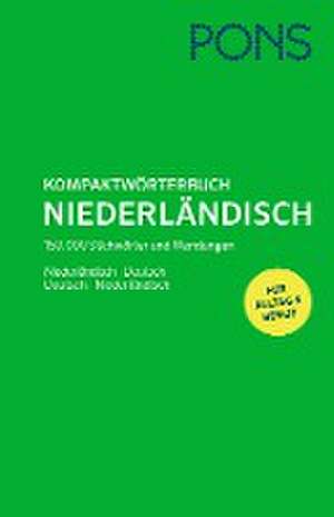 PONS Kompaktwörterbuch Niederländisch