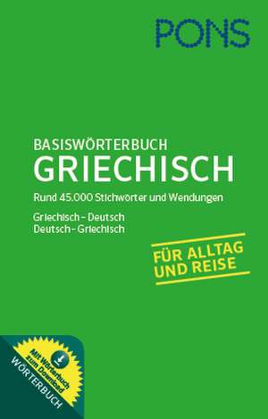 PONS Basiswörterbuch Griechisch