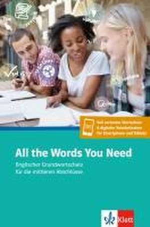 All the Words You Need. Englischer Grundwortschatz. Buch + App de Wolfgang Hamm