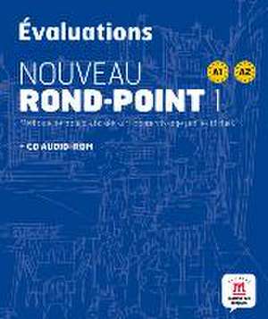 Nouveau Rond-Point. Les èvaluations (A1-B1). Livre + CD-ROM audio