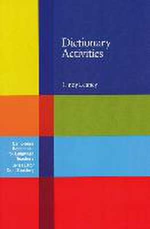 Dictionary Activities de Cindy Leaney