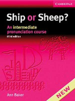 Ship or Sheep? 3rd Edition. Book and Audio CD-Pack de Ann Baker