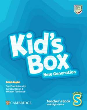 Kid's Box New Generation. Starter. Teacher's Book with Digital Pack de Caroline Nixon