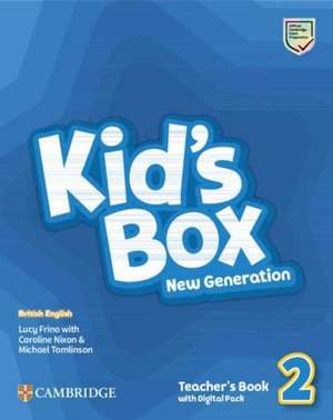 Kid's Box New Generation. Level 2. Teacher's Book with Digital Pack de Lucy Frino