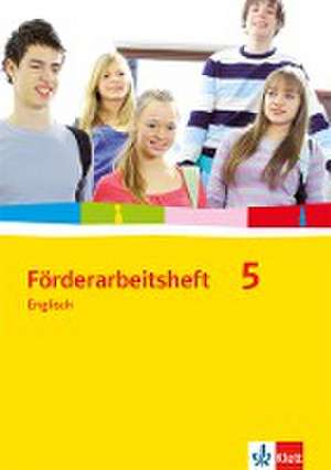 Förderarbeitsheft Englisch 5 de Regina Krug