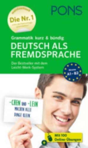 PONS Grammatik kurz & buendig Deutsch als Fremdsprache