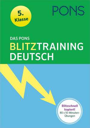 Das PONS Blitztraining - Deutsch 5. Klasse