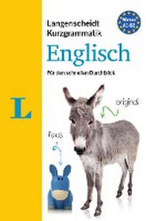 Langenscheidt Kurzgrammatik Englisch - Buch mit Download de Lutz Walther