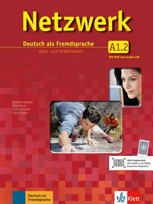 Netzwerk A1 in Teilbänden - Kurs- und Arbeitsbuch, Teil 2 mit 2 Audio-CDs und DVD de Helen Schmitz