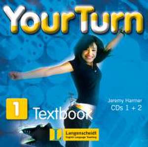 Your Turn 1. 5. Schulstufe. 2 Audio-CDs de Jeremy Harmer