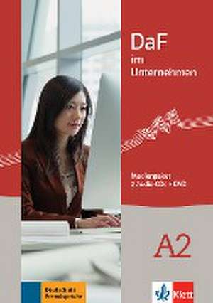 DaF im Unternehmen A2 - Medienpaket (2 Audio-CDs + DVD) de Regine Grosser