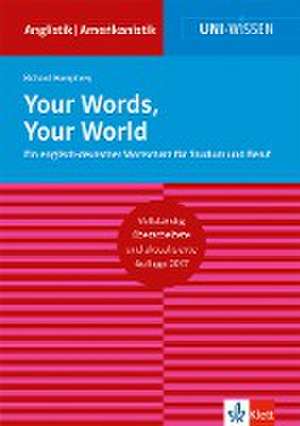 Your Words, Your World de Richard Humphrey