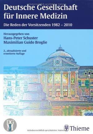 Deutsche Gesellschaft für Innere Medizin de Hans-Peter Schuster