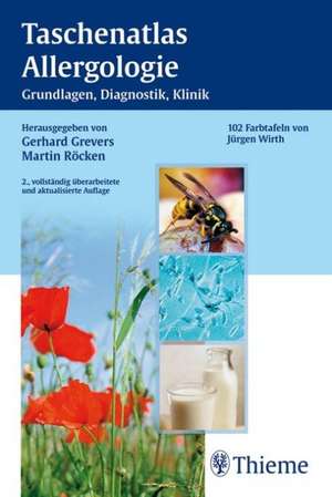 Taschenatlas Allergologie de Gerhard Grevers