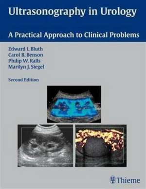 Ultrasonography in Urology de Edward I. Bluth