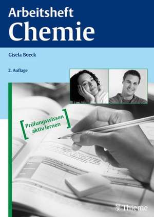 Arbeitsheft Chemie de Gisela Boeck