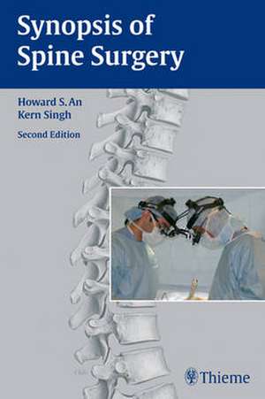 Synopsis of Spine Surgery de Howard S. An